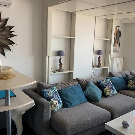 شقة O Festival Palace, Terrace With Panoramic Sea View كان