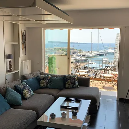 Apartment O Festival Palace, Terrace With Panoramic Sea View Cannes